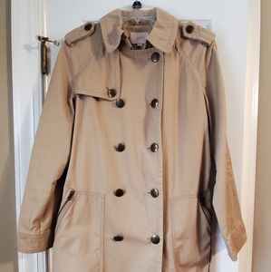Loft Large Tan Trench Coat NWOT